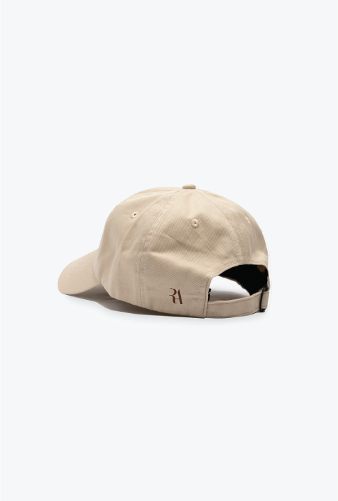 Life is Pain Au Chocolat Dad Cap - Ivory
