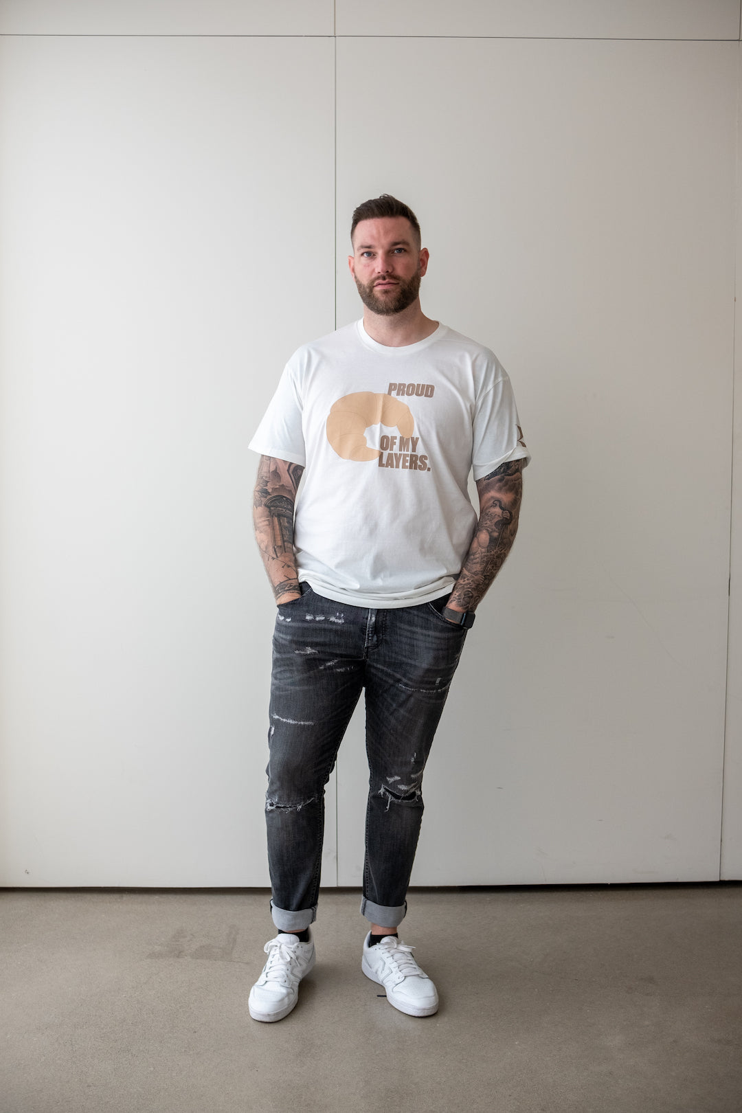 Layers T-Shirt - Ivory