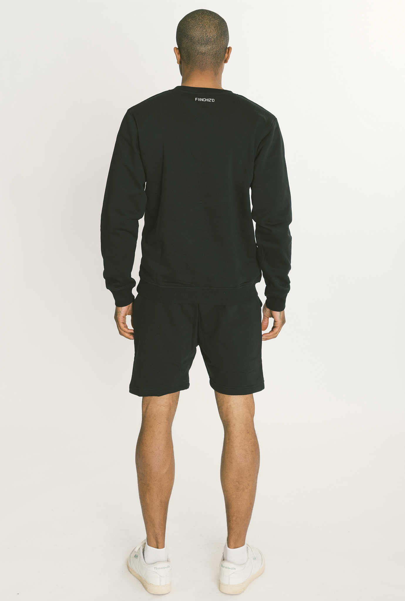 Croissant Logo Crewneck - Black