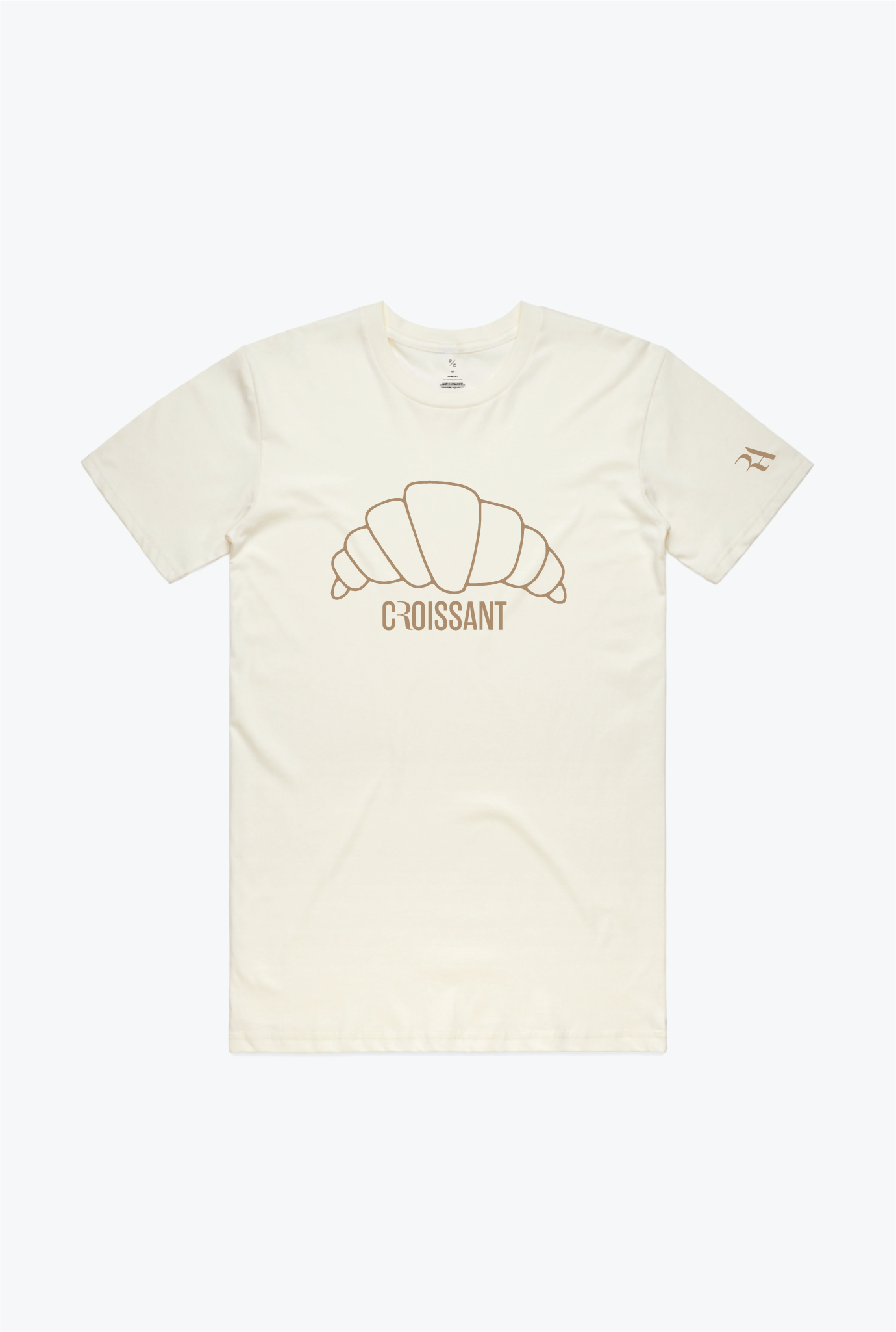 Croissant T-Shirt - Ivory